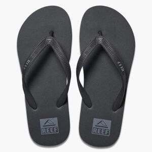 NEW /NWT Reef Seaside Black Flip Flops (Euro 40) - Beach READY! 🌴⛱️🌴